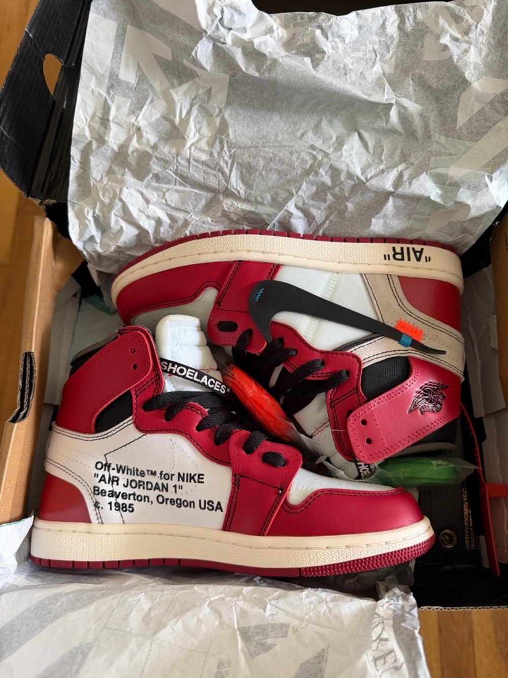Jordan 1 Retro High Off-White Chicago